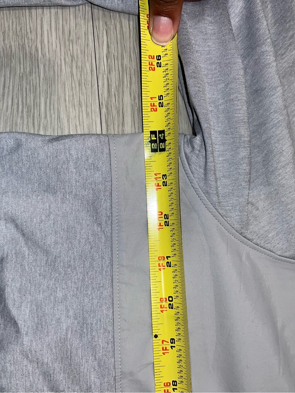 New Vuori Men’s Sunday Element Gray Jacket size XL - Picture 5 of 6